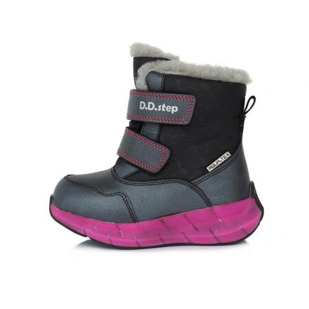 DD Step Kislány téli bélelt vízálló cipő #F61-260B