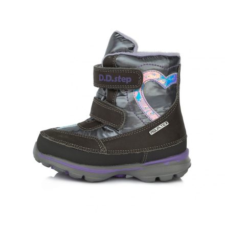 DD Step Kislány téli bélelt vízálló cipő #F651-802A