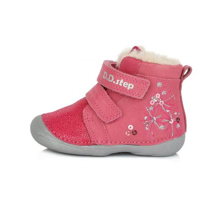 DD Step Kislány ''első lépés'' téli bélelt cipő #W015-435B
