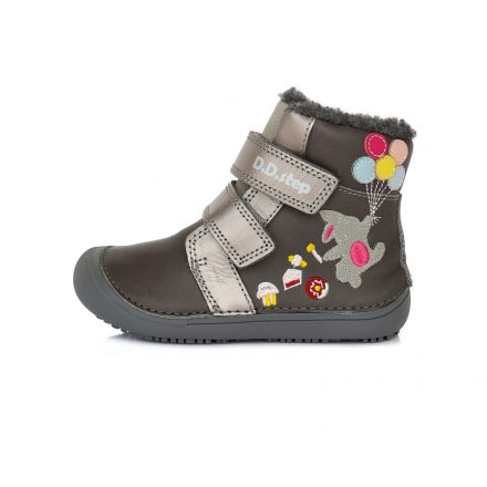 DD Step Kislány ''Barefoot'' téli bélelt cipő #W063-422A