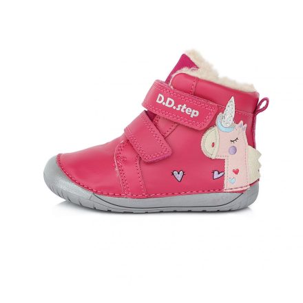 DD Step Kislány ''Barefoot'' téli bélelt cipő #W070-328A