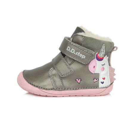 DD Step Kislány ''Barefoot'' téli bélelt cipő #W070-328