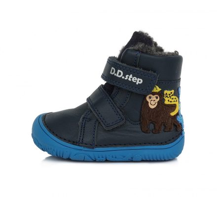 DD Step Kisfiú ''Barefoot'' téli bélelt cipő #W073-457A